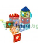 Магнитни блокчета 3D писта с топки 110 части